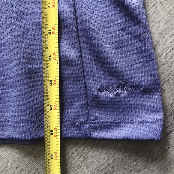 Lady Hagen Hydro Dri Short Sleeve Golf Polo sz Small Purple - Picture 4 of 5